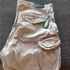 Polo Ralph Lauren Khaki Cargo Shorts